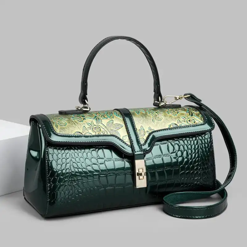 Urban Explorer Crocodile Print Bag